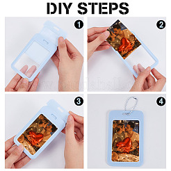 DIY-Kits zur Herstellung von Anhängern für Ausweise aus Kunststoff&nbsp;DIY-BC0006-27