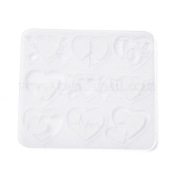 Тема дня святого валентина diy кулон силиконовые Молды&nbsp;SIL-F016-03B