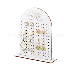 Деревянный дисплей серьги стенды&nbsp;EDIS-WH0030-39