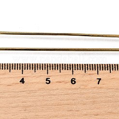 Colliers à chaîne serpent en acier inoxydable 304 de 1.2 mm pour femmes et hommes&nbsp;STAS-V011-04B-G