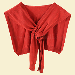 Полипропиленовые свитера-шальки для женщин&nbsp;AJEW-WH20080-27C