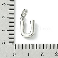 Покрытие стойки латунь с АБС-пластиком жемчуг европейские подвески&nbsp;KK-G501-02U-P