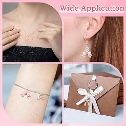 50шт 5 стиля подвески из сплава с эмалью&nbsp;ENAM-YW0005-77