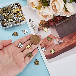 150 шт. 3 цвета подвески из сплава в тибетском стиле&nbsp;FIND-GA0008-24