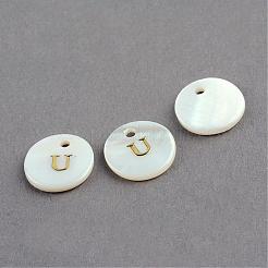 Подвески из пресноводных оболочек SSHEL-S249-U