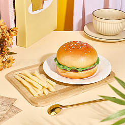 12 Stück PVC-Imitat-Pommes frites & 1 Stück PU-Leder-Imitat-Hamburger&nbsp;AJEW-CN0007-07