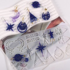 DIY астрономические подвесные силиконовые Молды DIY-F134-07