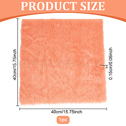 Супермягкая плюшевая ткань из полиэстера с имитацией кролика DIY-WH0032-91E