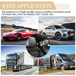 Чехол на автомобильное кресло из эластичной ткани&nbsp;AJEW-WH20006-178A-01