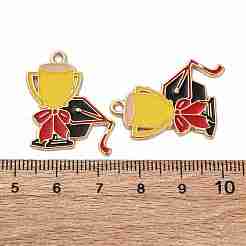 Подвески из сплава с эмалью выпускного сезона ENAM-V002-01J-KCG