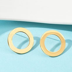 Серьги-гвоздики из нержавеющей стали 304&nbsp;EJEW-B139-01G