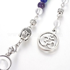 Chakra schmuck natürliche quarz kristall kegel Wünschelrutenpendel&nbsp;X-G-G771-E07