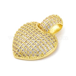 Латунные подвески с кубическим цирконием KK-D536-04G