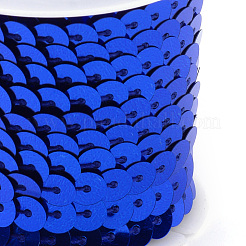 Umweltfreundliche Paillettenperlen aus Kunststoff&nbsp;PVC-Q092-6mm-5