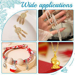 120 шт. латунные защелки на дужках FIND-PH0010-65