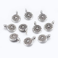 Tibetischer stil Aluminium Anhänger & Charms&nbsp;LF0159Y-NF