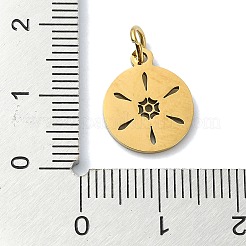 Anhänger aus 304 Edelstahl&nbsp;STAS-C097-46G-03