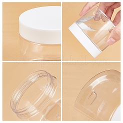 Contenitori di perline in plastica pet trasparente&nbsp;CON-PH0002-19B
