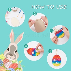 DIY-Kits zur Herstellung von Osteranhänger-Dekorationen&nbsp;DIY-PH0004-74
