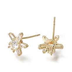 Risultati dell'orecchino a perno in ottone con pavé di zirconi cubici&nbsp;CU-CBAE189-04G