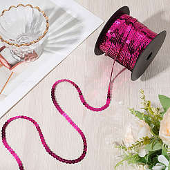 1 рулон пластиковых пайеток/цепочек в рулонах FIND-CY0001-14D