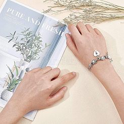 Распорные бусины из нержавеющей стали 304&nbsp;STAS-UN0008-14P