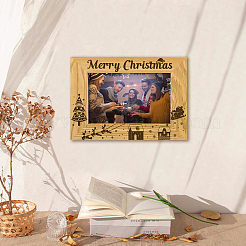 Cadres photo en bois naturel&nbsp;DIY-WH0234-008