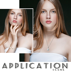 12 шт. 925 серебряных шурупа для крепления колышков&nbsp;STER-GO0001-54