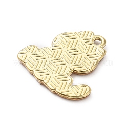 Подвески из эмали и сплава&nbsp;ENAM-WH0001-32LG-05