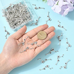 100 г подвески-соединители из сплава в тибетском стиле&nbsp;FIND-YW0008-03