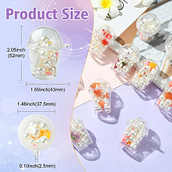 12 шт. подвески из непрозрачного акрила в виде чашки с молоком&nbsp;OACR-CJ0002-30