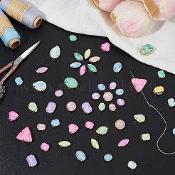 Пришить утюгом и стеклом стразы&nbsp;GLAA-WH0036-51A