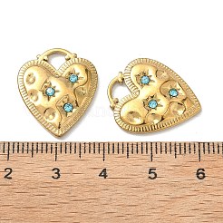 Подвески из нержавеющей стали 304 со стразами&nbsp;STAS-L308-11G