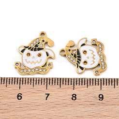 304 Edelstahl-Emaille-Anhänger&nbsp;SA-CBA85C0-03G