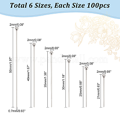 600 шт. 6 шт. штифта с шаровой головкой из нержавеющей стали марки 304 STAS-PH0005-49