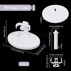 Пластиковые регулируемые подставки для кукол ODIS-WH0038-98D