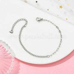 Bracelets en acier inoxydable 304&nbsp;BJEW-JB14161-02