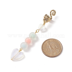 Сердце акриловые бусы дреды бусы OHAR-JH00024