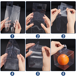 Прозрачные пластиковые подарочные коробки&nbsp;CON-WH0086-046