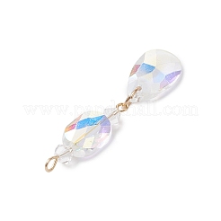 3 шт. стекло с подвесками из нержавеющей стали 304&nbsp;PALLOY-JF04729