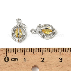 Латунные микро проложить кубического циркония подвески&nbsp;KK-C107-05P