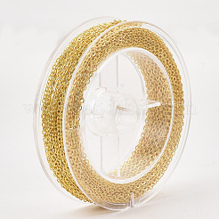 Железные кабельные цепи с латунным покрытием CH-T002-05G