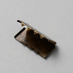 Eisenband Crimp-Enden&nbsp;FIND-WH0291-03A-AB