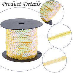 1 rouleau de chaîne à paillettes en plastique&nbsp;KY-CY0001-14B