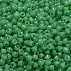 トーホー 3/0ラウンドビーズ  日本製シードビーズ  （156)セイロン翡翠  5.5mm  穴：1.9mm  約300個/50g&nbsp;SEED-XTR03-0156