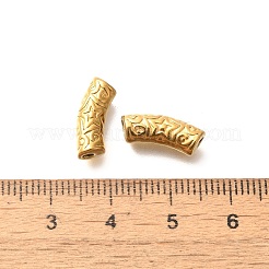 Ионное покрытие (ip) 304 нержавеющая сталь изогнутые трубки бусины&nbsp;STAS-I321-23G