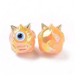 УФ-покрытие радужными переливающимися акриловыми бусинами OACR-A018-03A