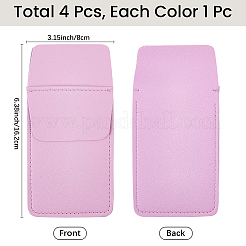 Trousse à stylos rectangulaire en cuir&nbsp;DIY-CL0001-70A