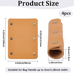 4 manico staccabile per borsa in similpelle PU&nbsp;PURS-BBC0001-08B