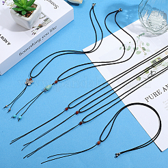 24 шт. 3 стиля полиэстерового шнура для изготовления ожерелий AJEW-SC0003-82